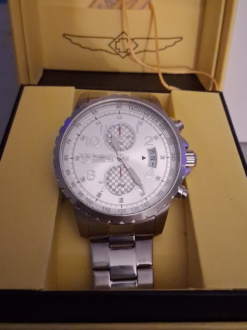 Invicta Silver Men's Watch "Making History"